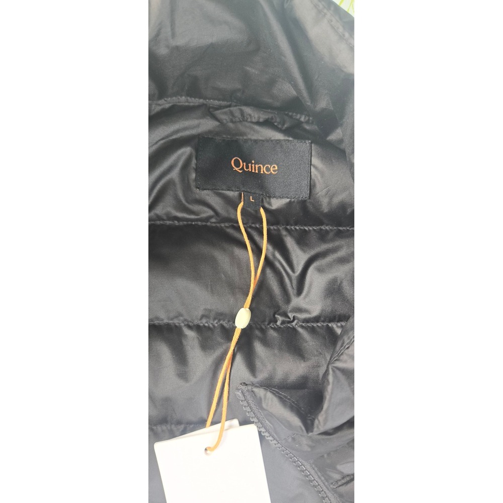 Quince Lightweight Packable Down Puffer Jacket Bl… - image 5